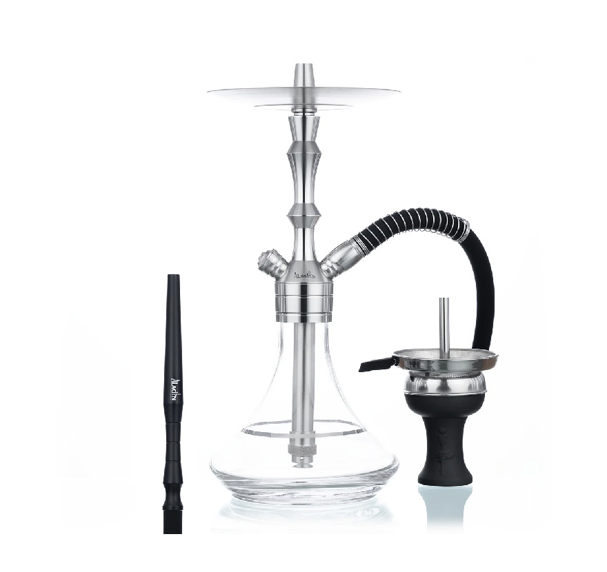 Cachimba Aladin MVP 360 Clear with Silver Ring