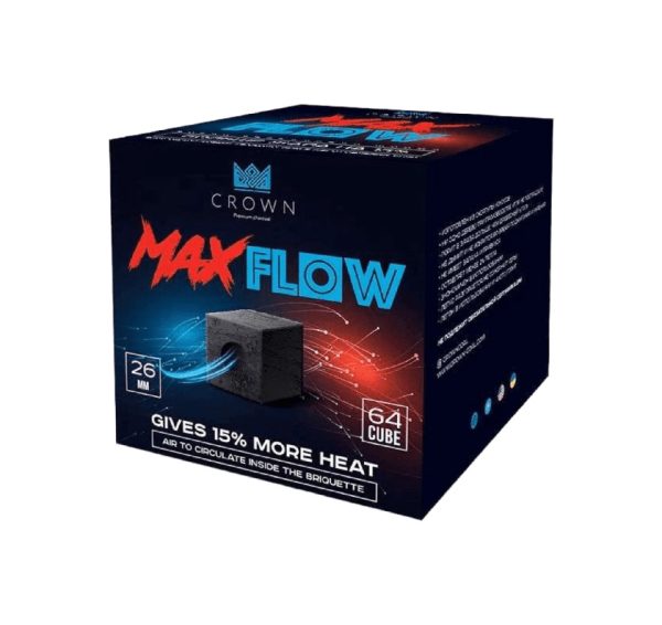Crowmn Fast Flow Carbón Crown Max Flow 26mm - Vaya cachimbas