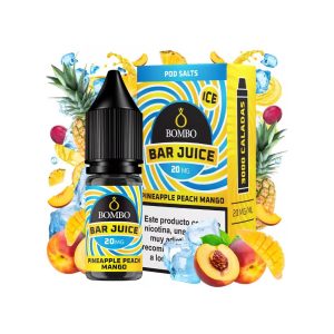 Bombo Bar Juice Salts 10ml Pineapple Peach Mango