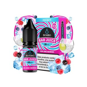 Bombo Bar Juice Salts 10ml Gin & Berries Ice
