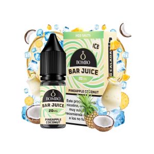 Bombo Bar Juice Salts 10ml Pineapple Coconut Ice