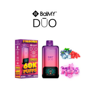 BalMY DUO ZERO 60000 puff – Arándanos Frambuesas Y Kiss