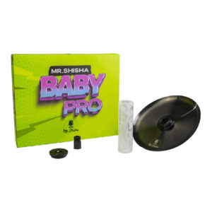 Mr. Shisha Baby Pro Black - White