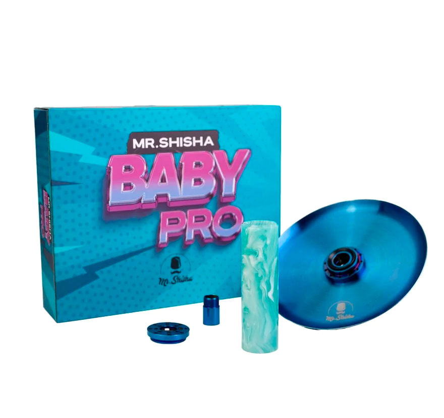 Mr. Shisha Baby Pro Blue - Turquoise