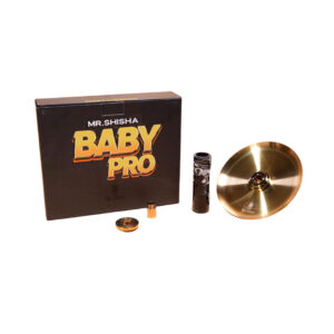 Mr. Shisha Baby Pro Gold - Black