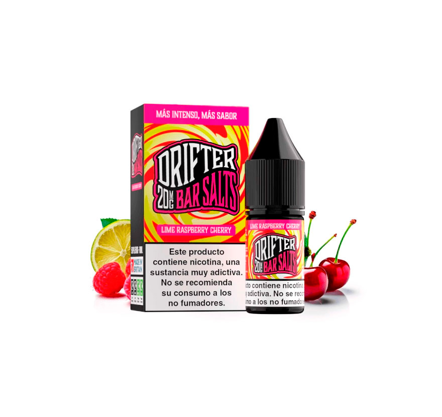 Drifter Bar Salts Lime Raspberry Cherry 10ml
