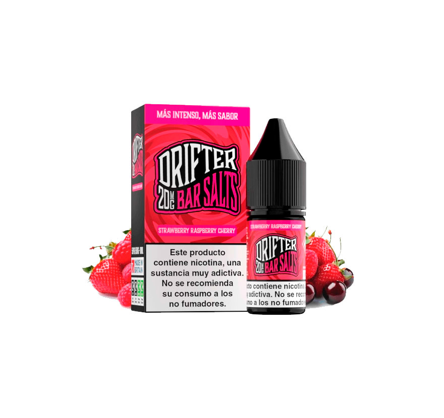 Drifter Bar Salts Strawberry Raspberry Cherry 10ml