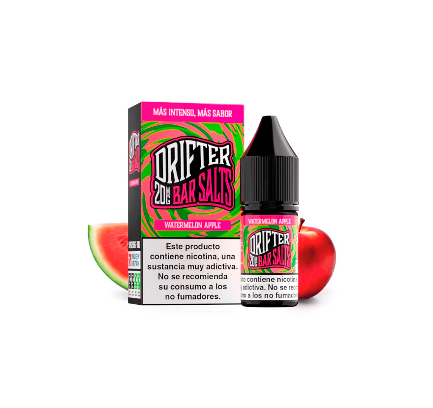 Drifter Bar Salts Watermelon Apple 10ml