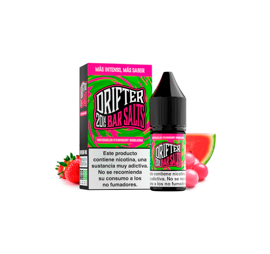 Drifter Bar Salts Watermelon Strawberry Bubblegum 10ml