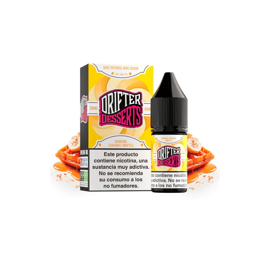 Drifter Desserts Salts Banana Caramel Waffle 10ml
