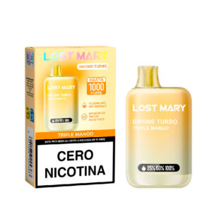 Lost Mary BM1000 Sin Nicotina Triple Mango