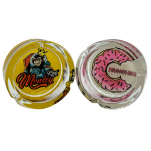 MONKEY GLASS ASHTRAY