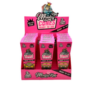 MONKEY CONES KS PINK X3