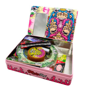 MONKEY TRYKIT METALIC BOX - PINK