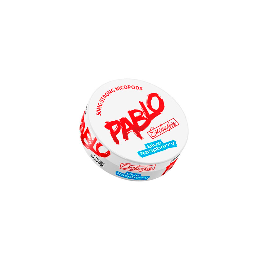 BOLSITA NICOTINA PABLO EXCLUSIVE BLUE RASPBERRY