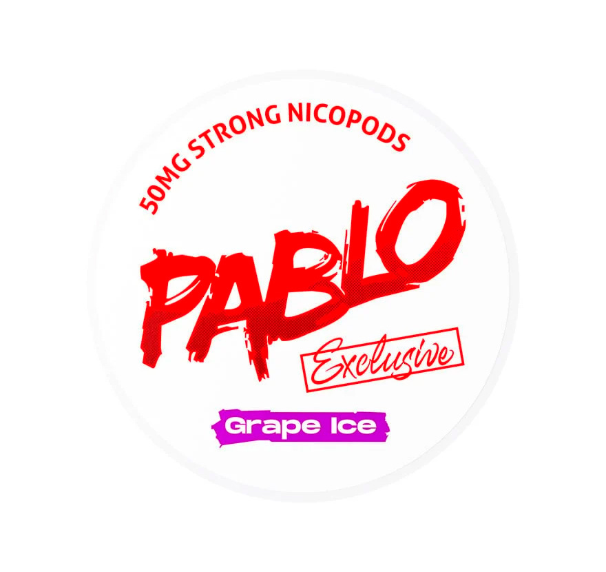 BOLSITA NICOTINA PABLO EXCLUSIVE GRAPE ICE