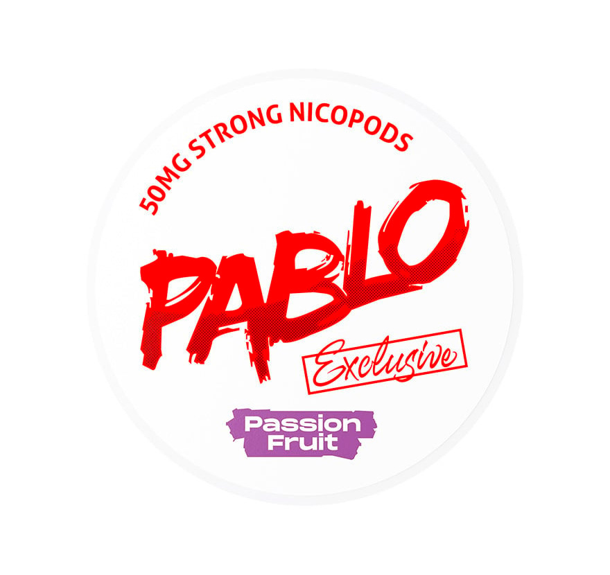 BOLSITA NICOTINA PABLO EXCLUSIVE PASSION FRUIT