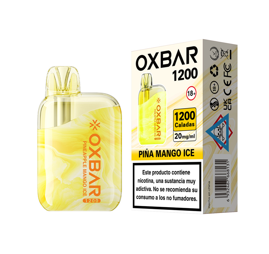 Oxbar 1200 Pineapple Mango Ice