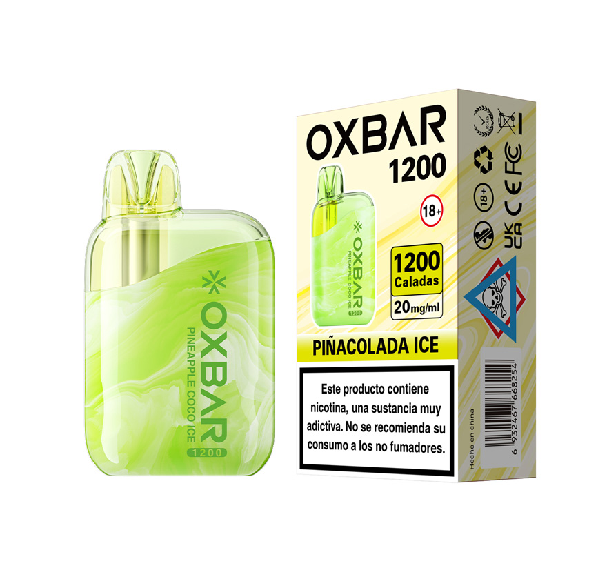 Oxbar 1200 Pineapple Coco Ice