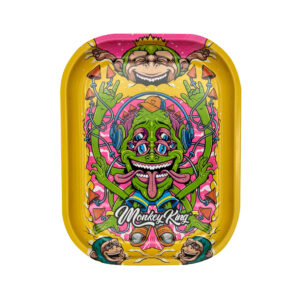 MONKEY METALIC TRAY ALIEN